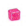 Pink Glitter Squishy Cube - Squishy Toy | Asena Boutique Qatar