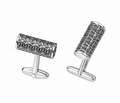 Crater Cuff Cufflinks - Cufflinks | Asena Boutique Qatar