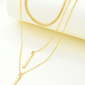 Trinity set necklaces