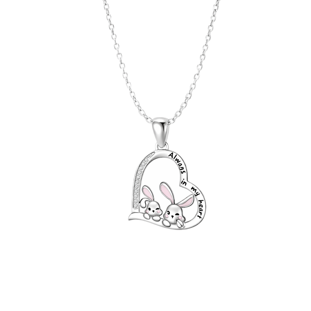 Bunny Heart Necklace