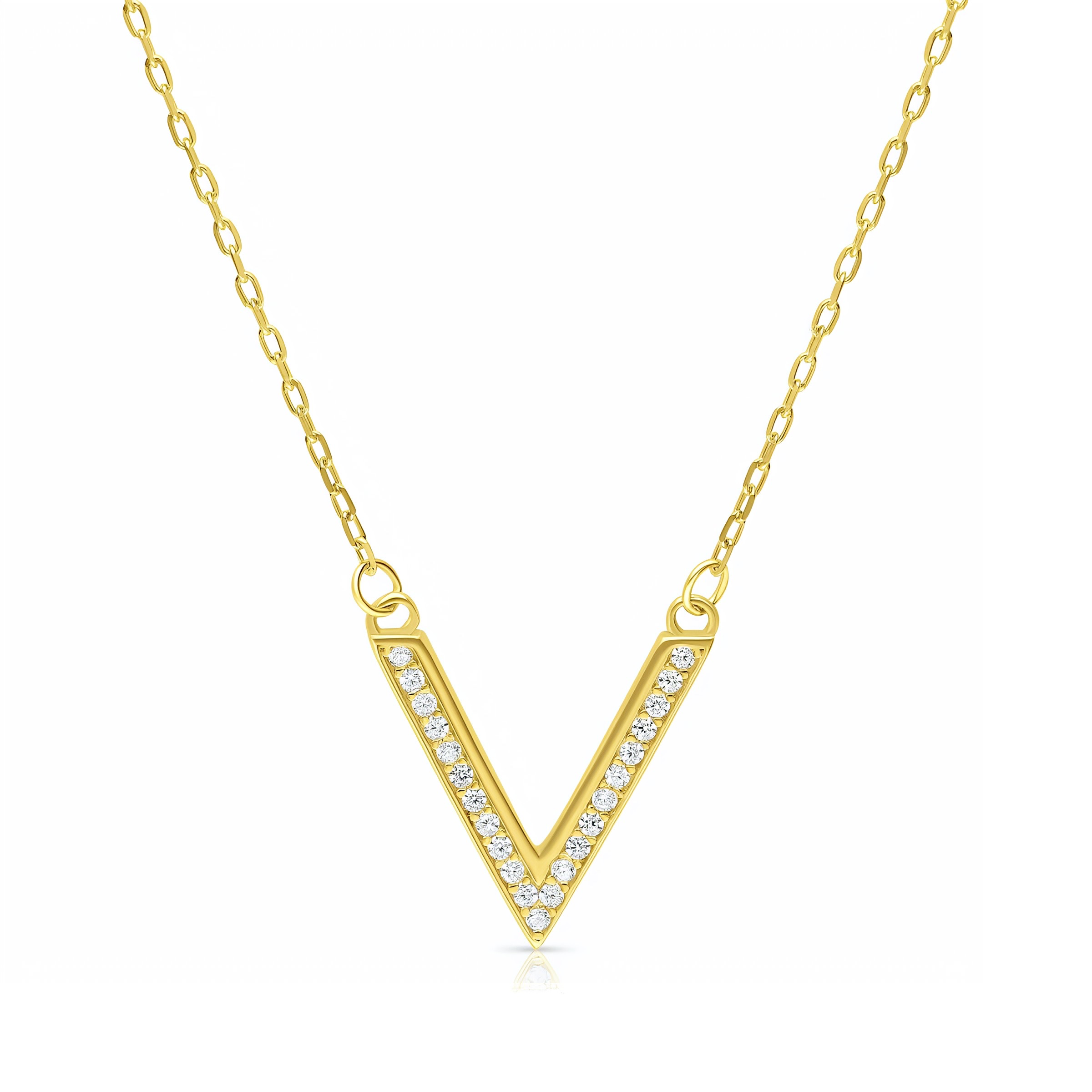 Victory V Necklace