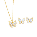 Crystal Butterfly Set