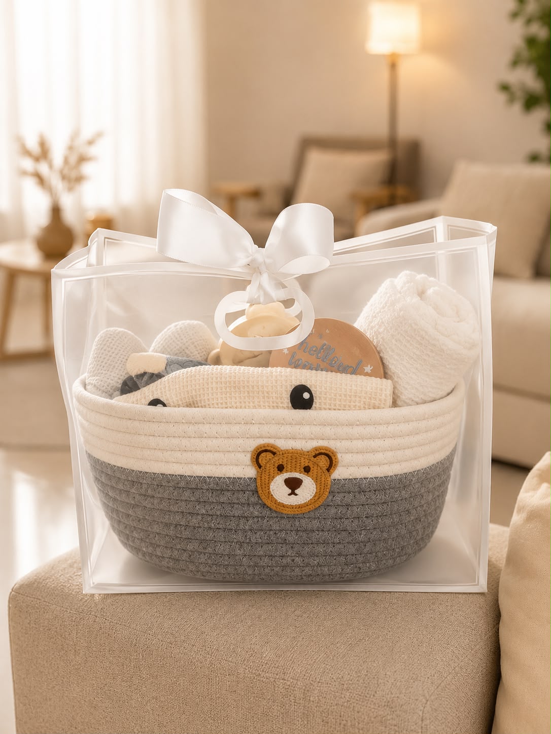 Luxury Newborn Baby Gift Basket - Baby Gift Basket | Asena Boutique Qatar