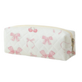 Cherry Bow Pencil Case - Pen Set | Asena Boutique Qatar