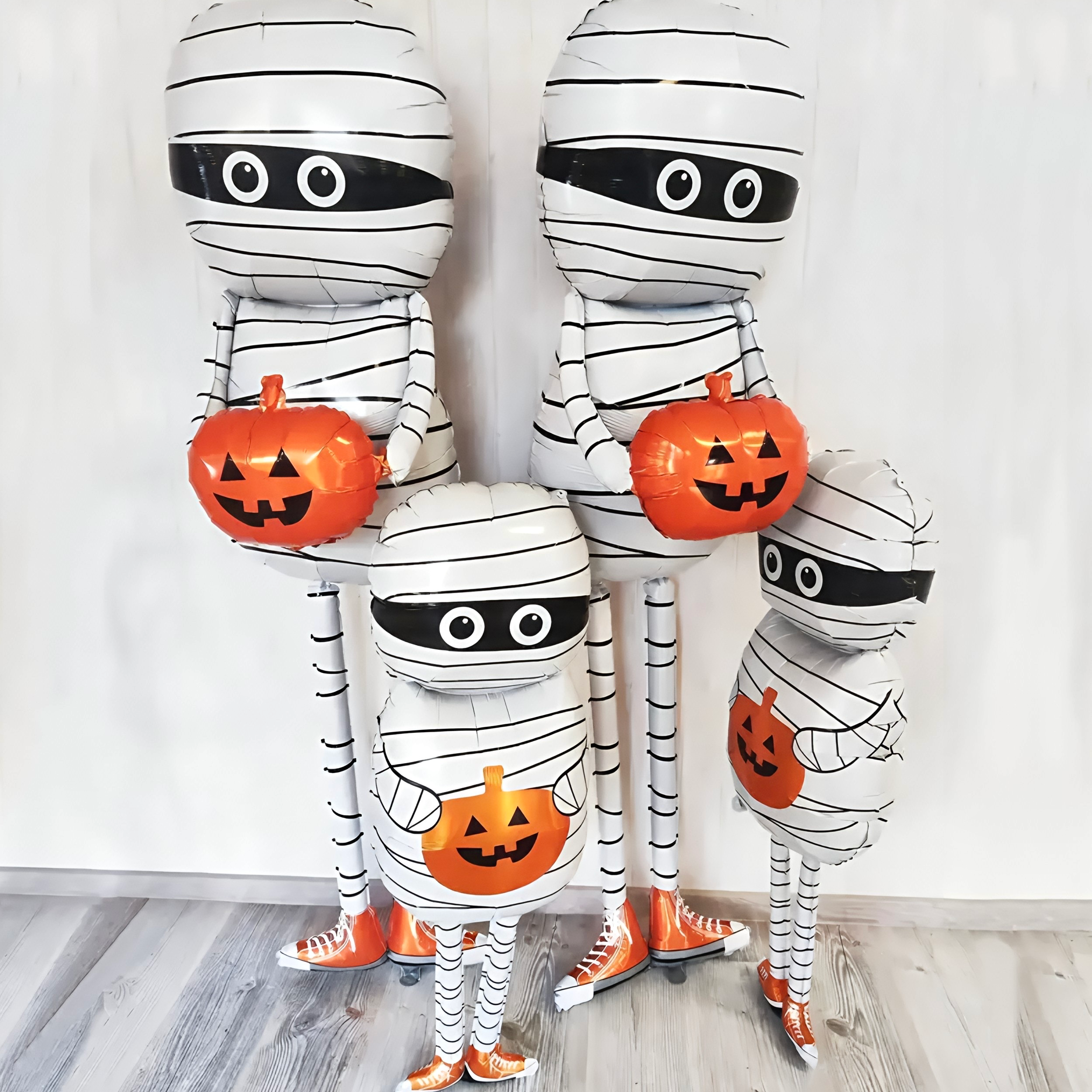 Mummy Pumpkin Balloons