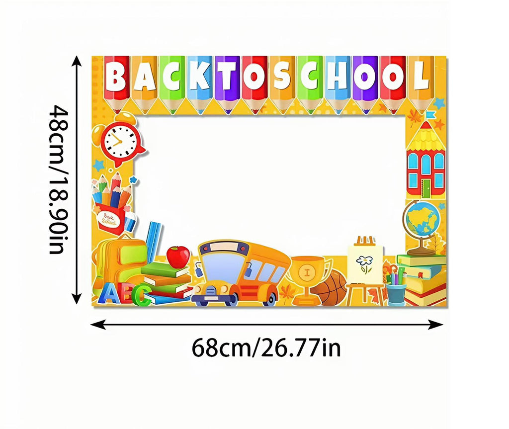 School Theme Photo Frame