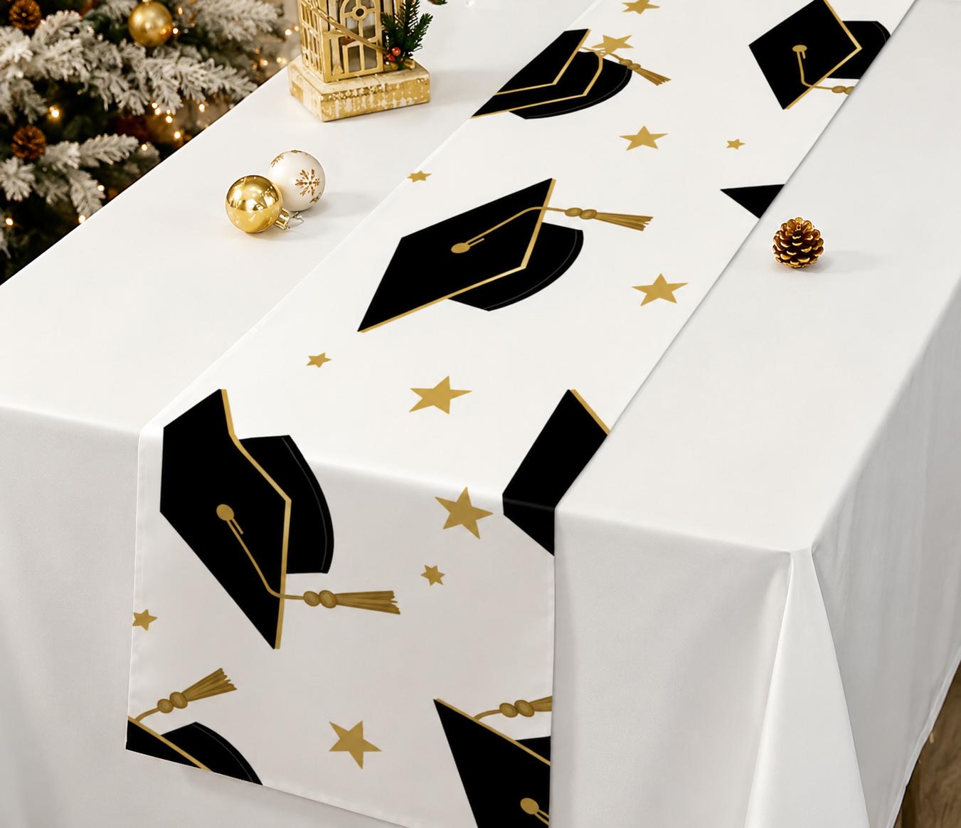 Graduation Cap Table Runner - Graduation Gift | Asena Boutique Qatar