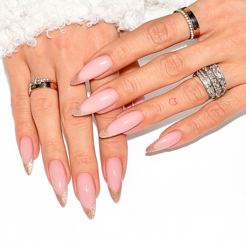 Blush Knit Set Press-on Nails