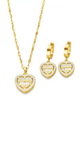 Crystal Heart Elegance Set