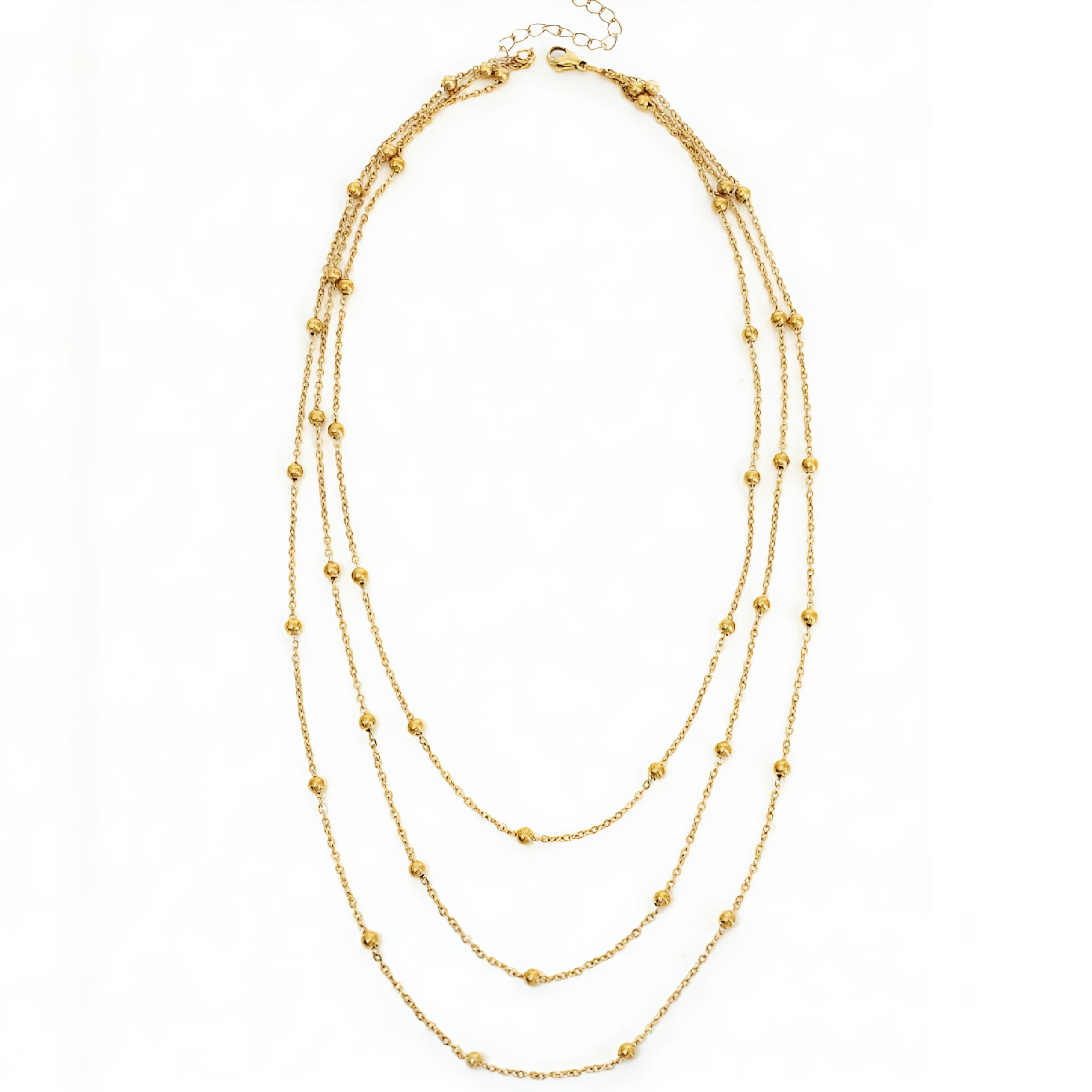 Golden Drape Necklace
