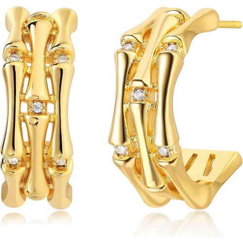 Bamboo Charm Ring