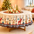 Reindeer Winter Tablecloth