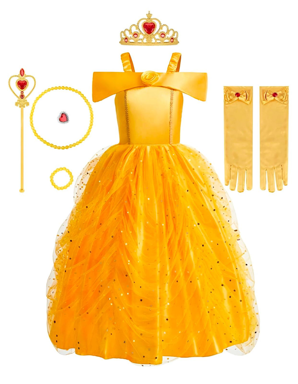 Little Princess Belle Costume
