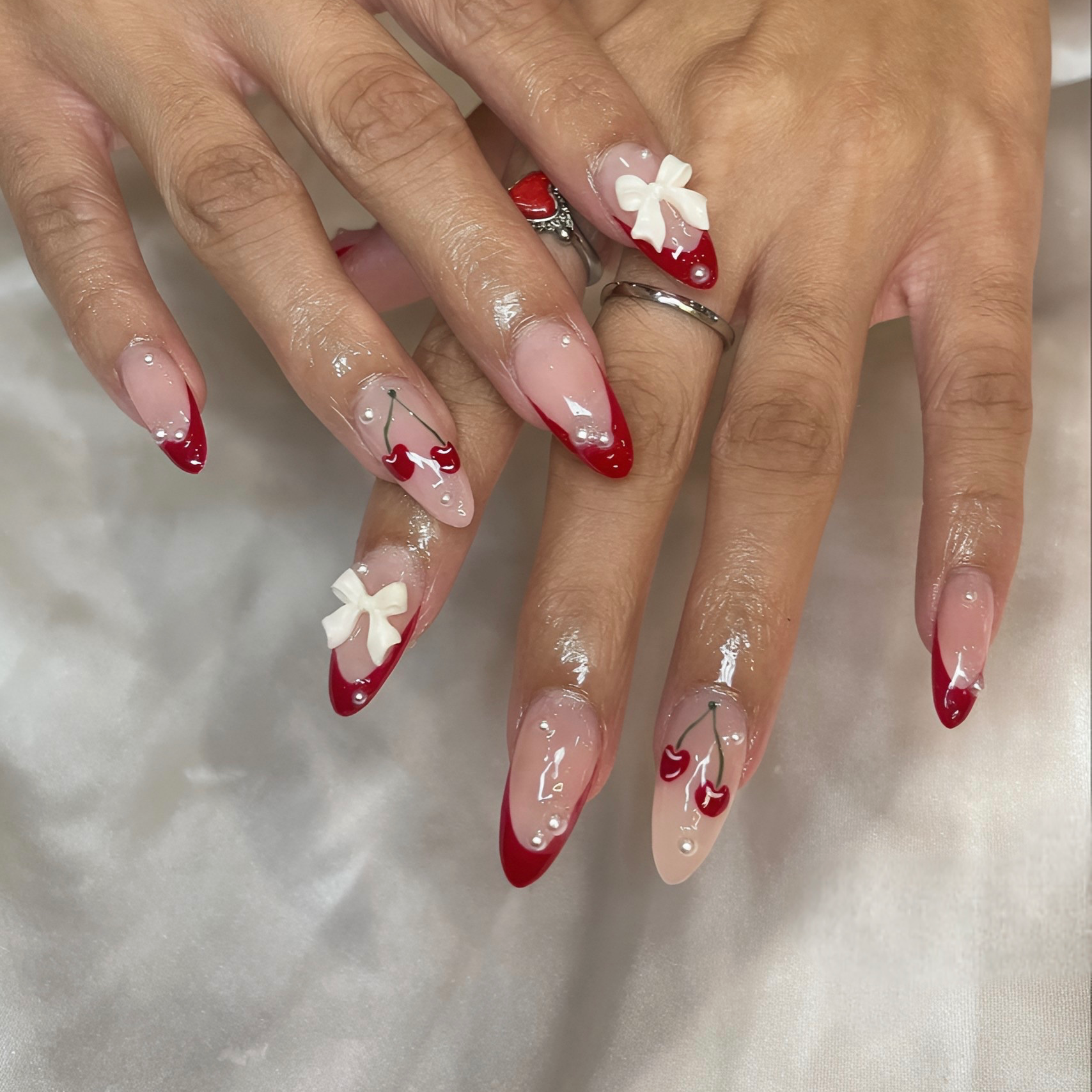 Cherry Belle Press-on Nails