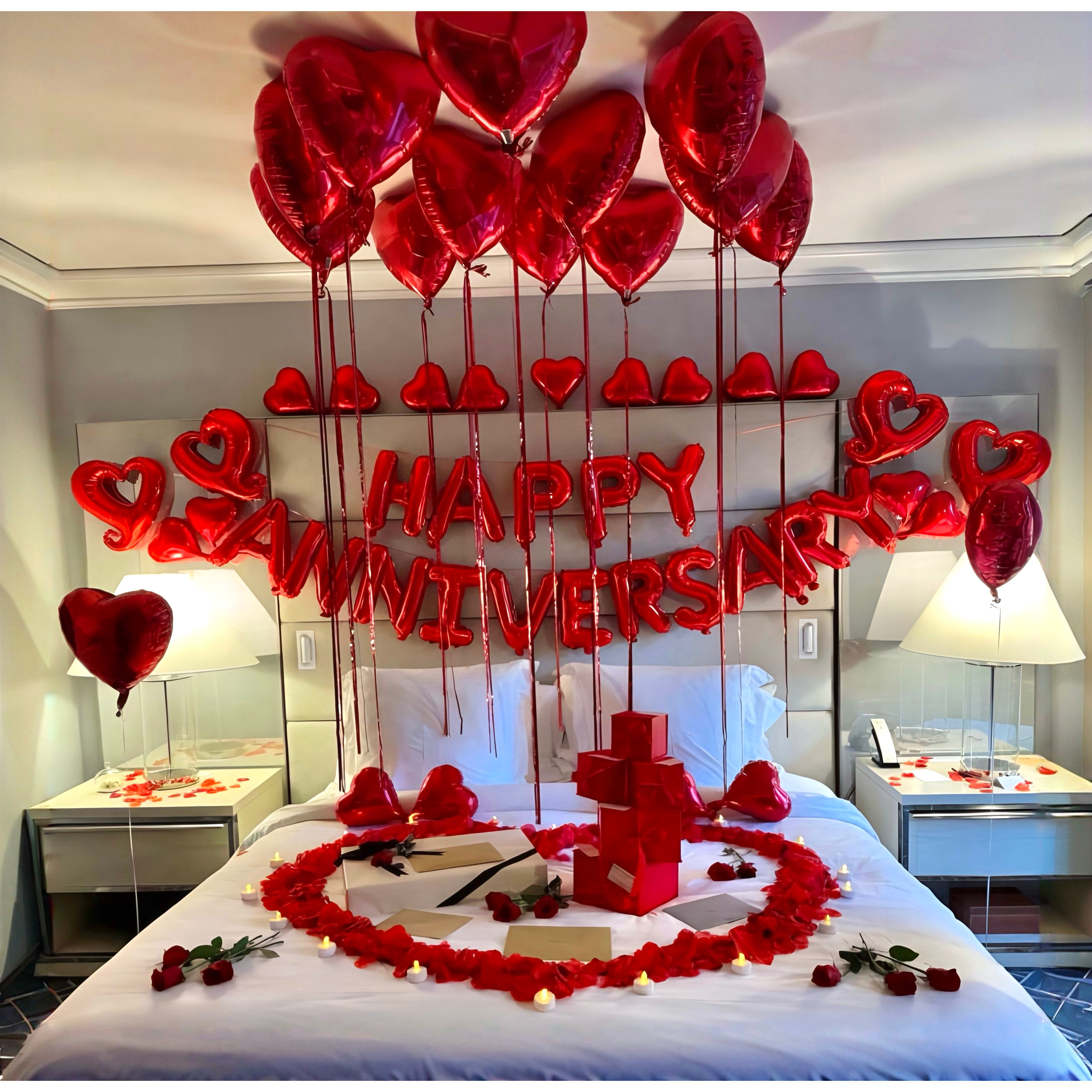 Cherished Anniversary Balloons