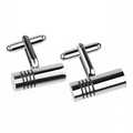 Silver Barrel Cufflinks