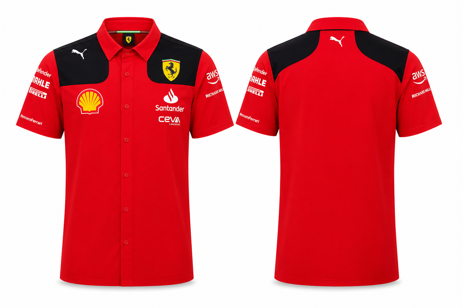 Ferrari F1 Team Shirt - F1 T-Shirt | Asena Boutique Qatar