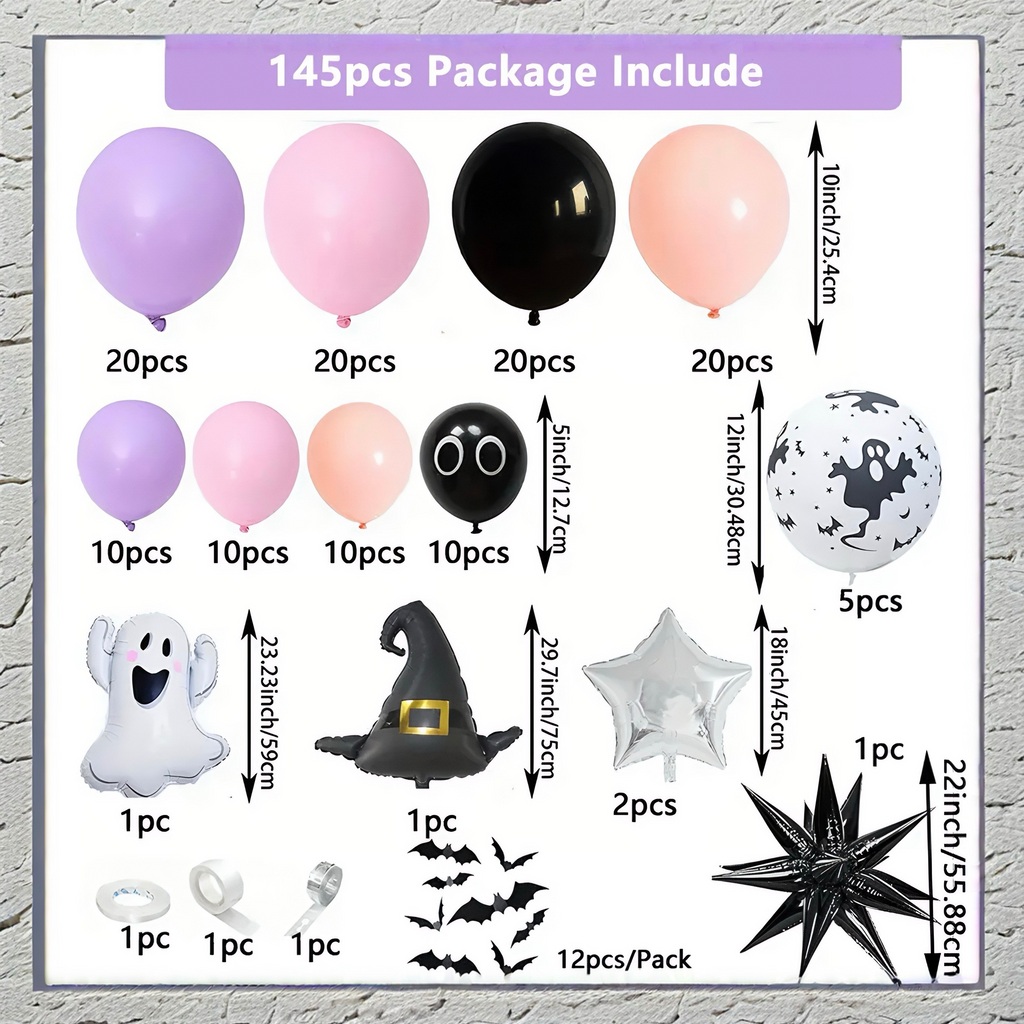 Midnight Magic Balloon Set
