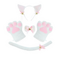 White Kitty Costume Set