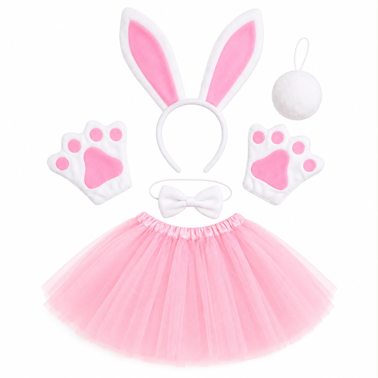 Kids Pink Bunny Costume Set - Party Costume | Asena Boutique Qatar