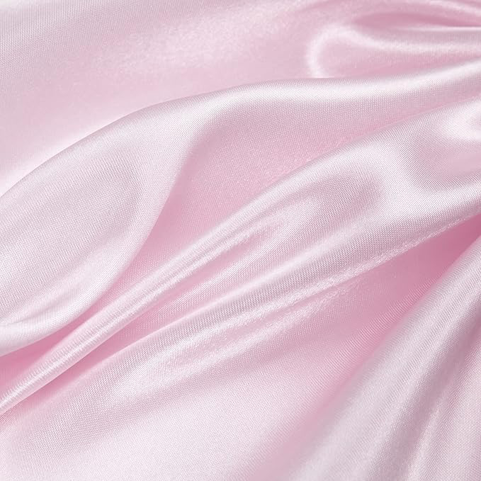 Rosé Satin Tablecloth