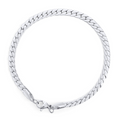 Silver Classic Cuban Bracelet