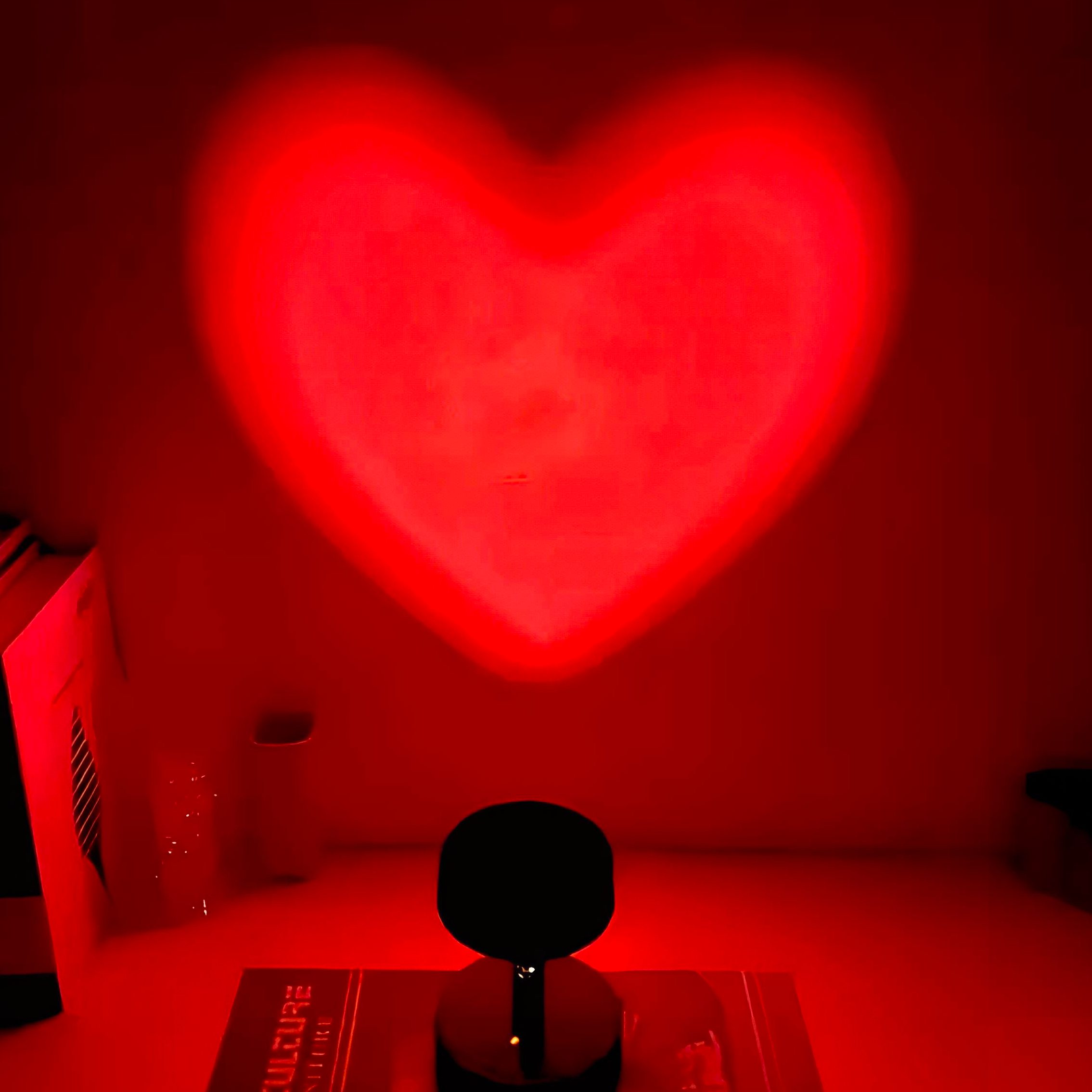 Heart Glow Projection Lamp