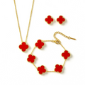 Red Clover Jewelry Set 1