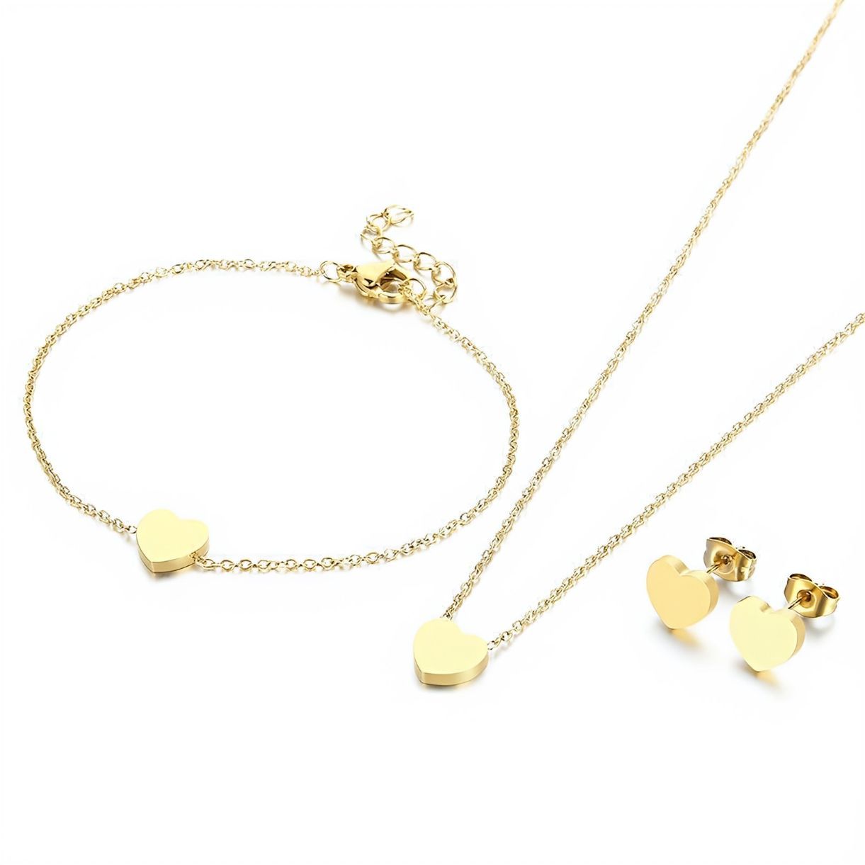 Sweetheart Jewelry Set - Women's Jewelry Set | Asena Boutique Qatar