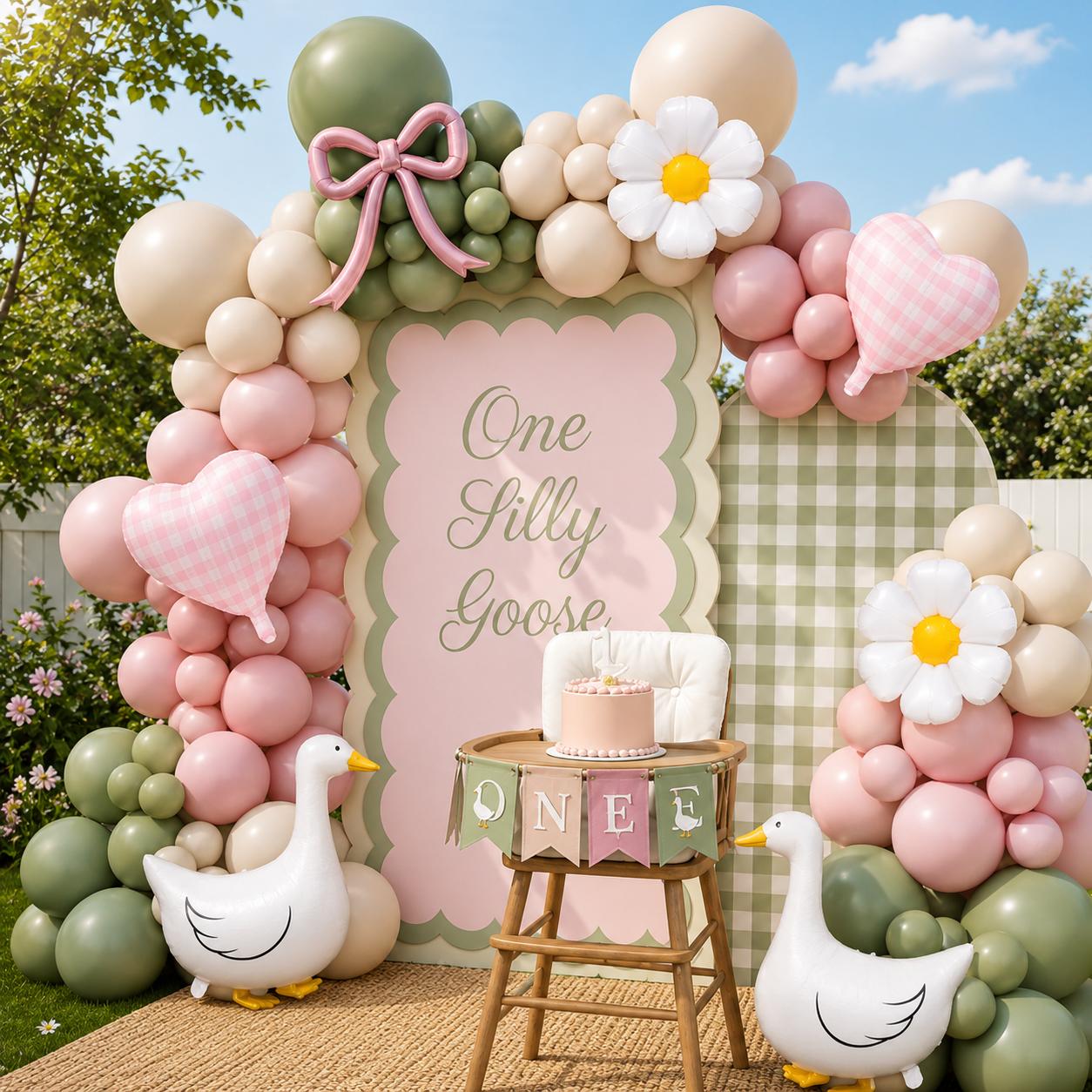 One Silly Goose Balloon Garland Kit - Balloon | Asena Boutique Qatar