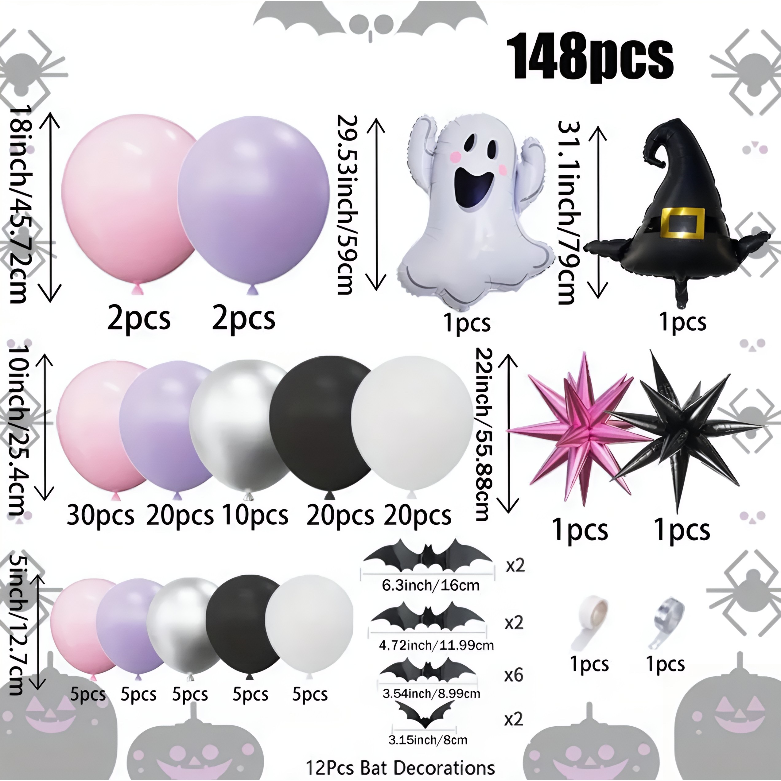 Spooky Night Balloon Set