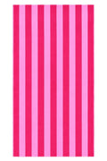 Pink Striped Beach Towel - Beach Towel | Asena Boutique Qatar