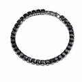 Black Tennis Bracelet - Men's Bracelet | Asena Boutique Qatar