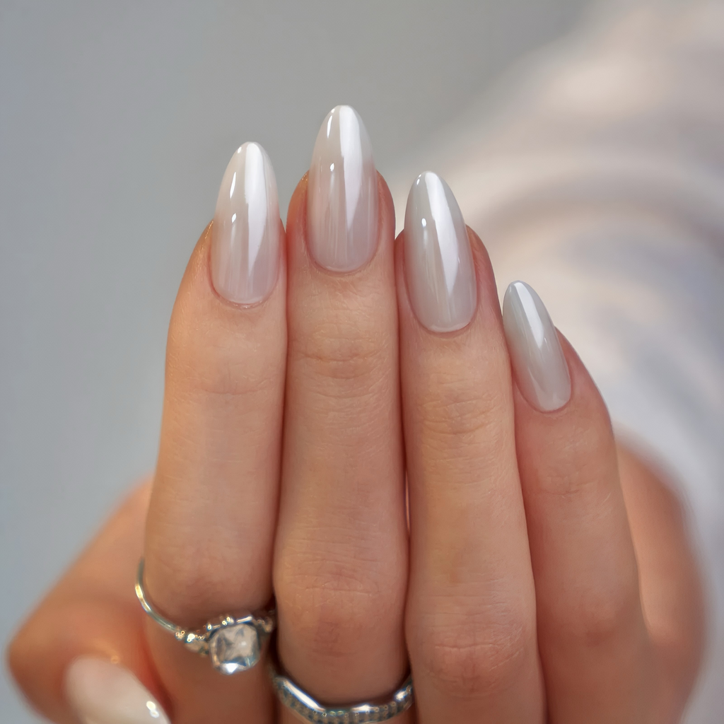 Pearl Glaze Press-on Nails