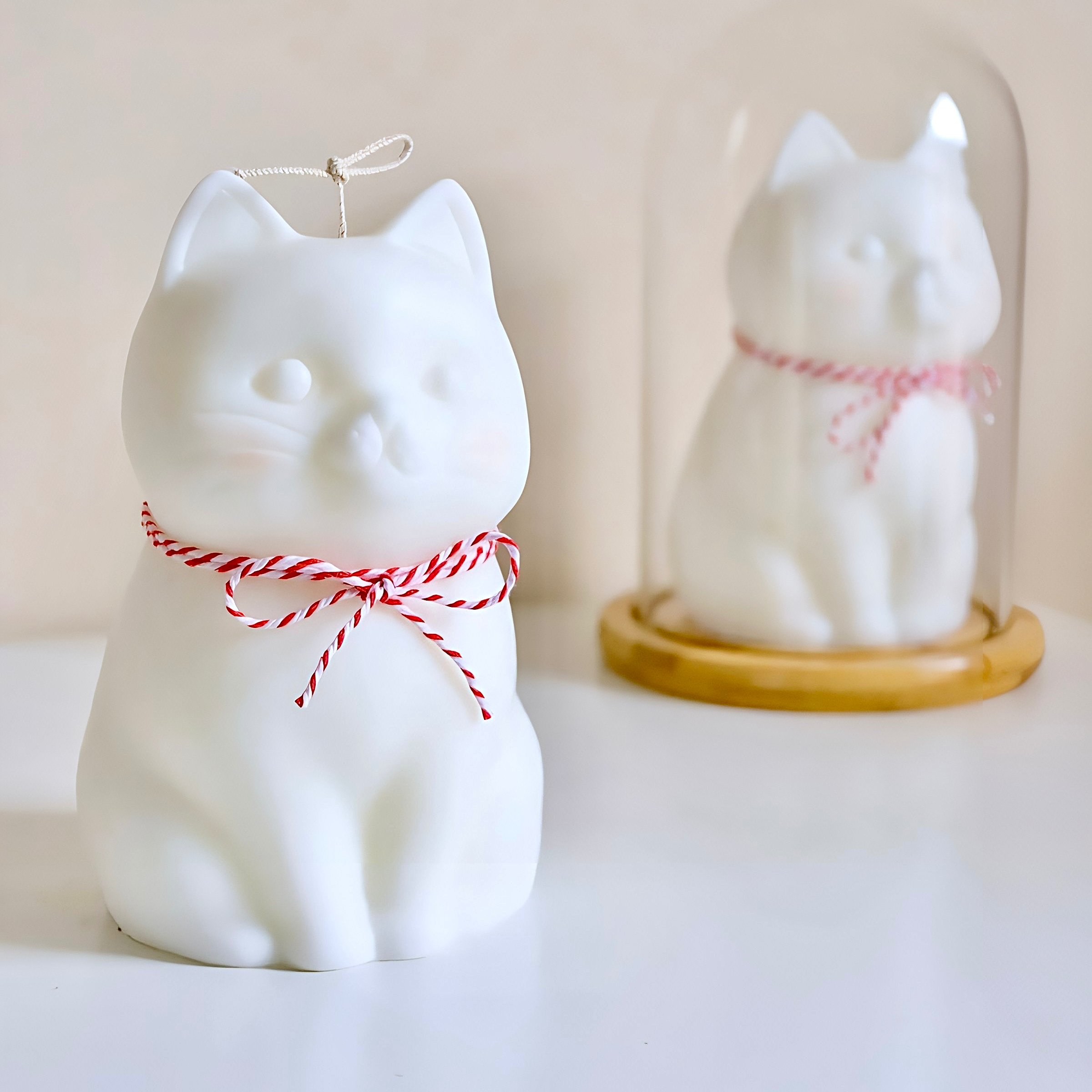 Purrfect Scented Candle 9cm (White)
