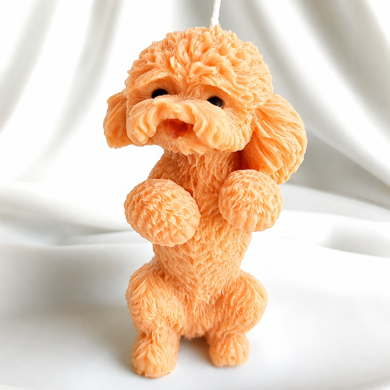 Poodle Pals Scented Candle 9cm (Orange)