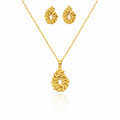 Golden Olive Bloom Set