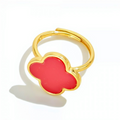 Rouge Clover Ring - Women's Ring | Asena Boutique Qatar