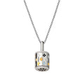 Luxury Aroma Charm Necklace – Silver - Women's Necklace | Asena Boutique Qatar