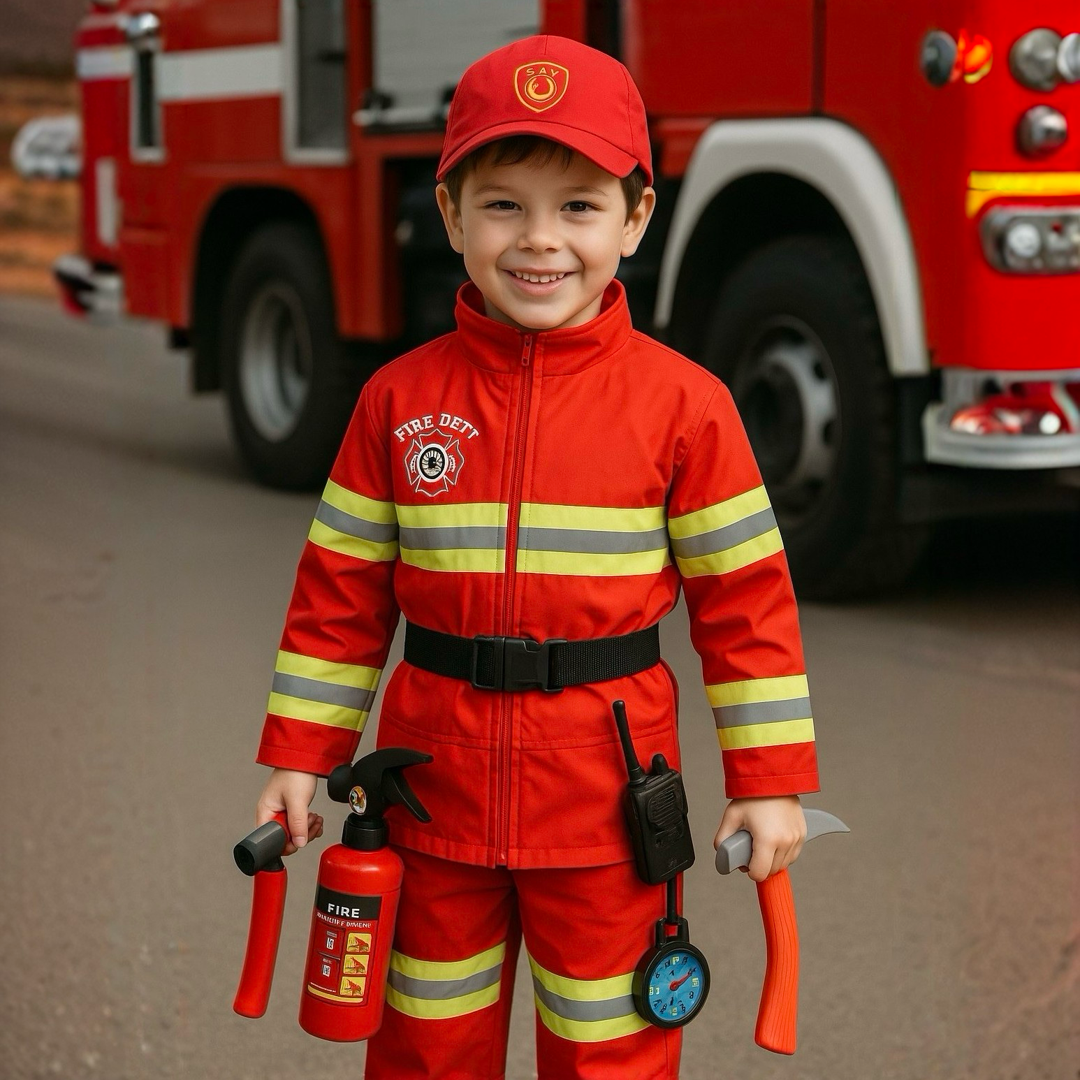Firefighter Costume Set