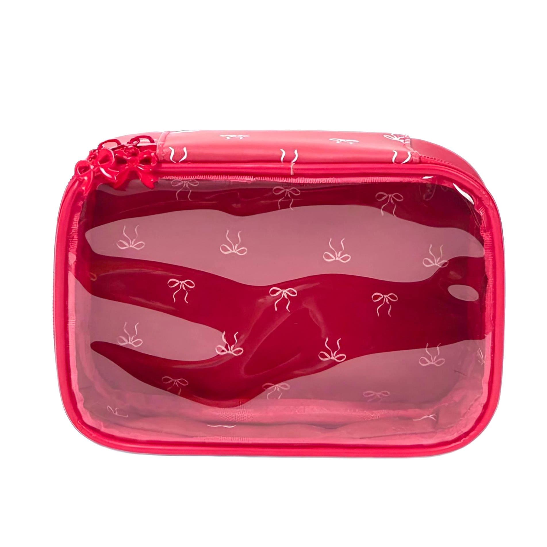 Ruby Bow Cosmetic Bag