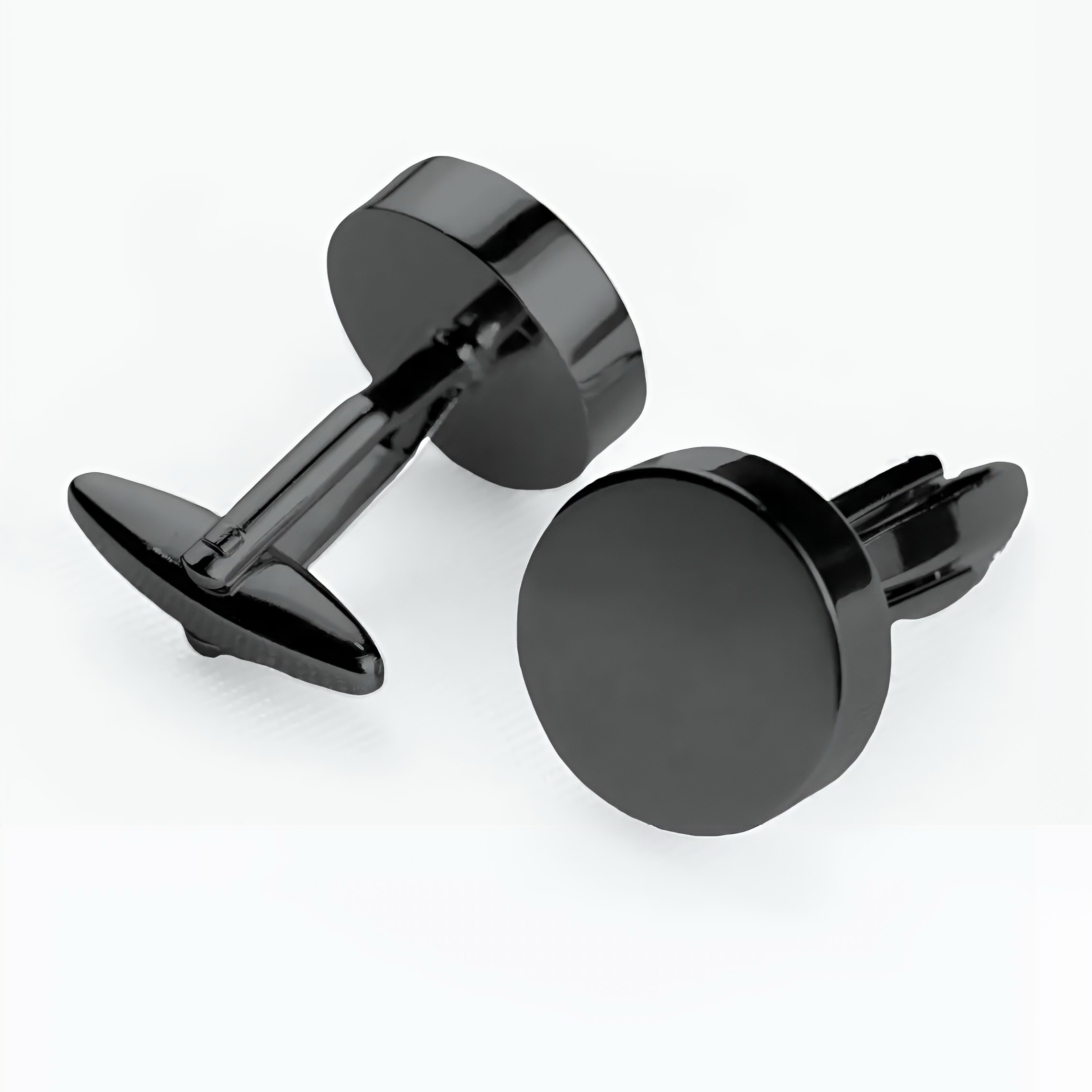 Midnight Mirror Cufflinks - Cufflinks | Asena Boutique Qatar