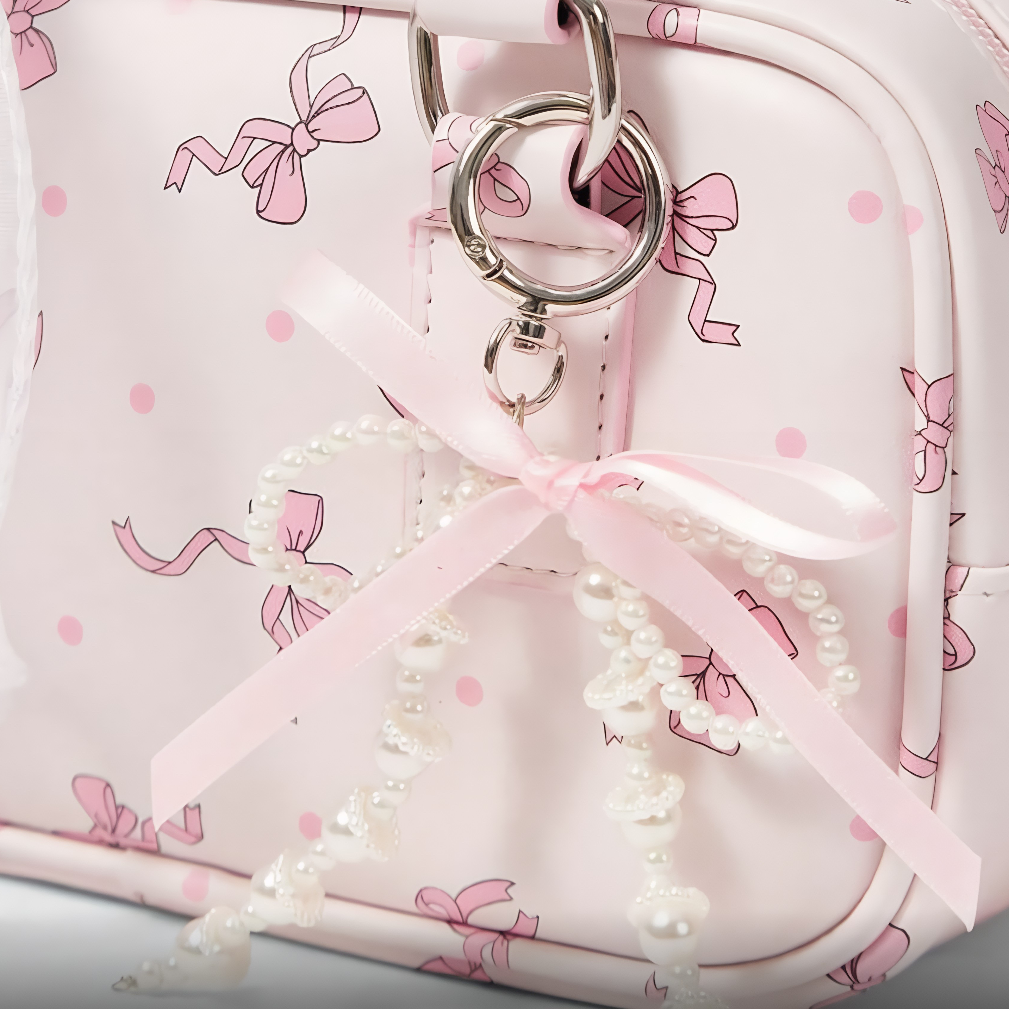 Bow Charm Handbag