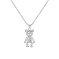 Silver Teddy Necklace