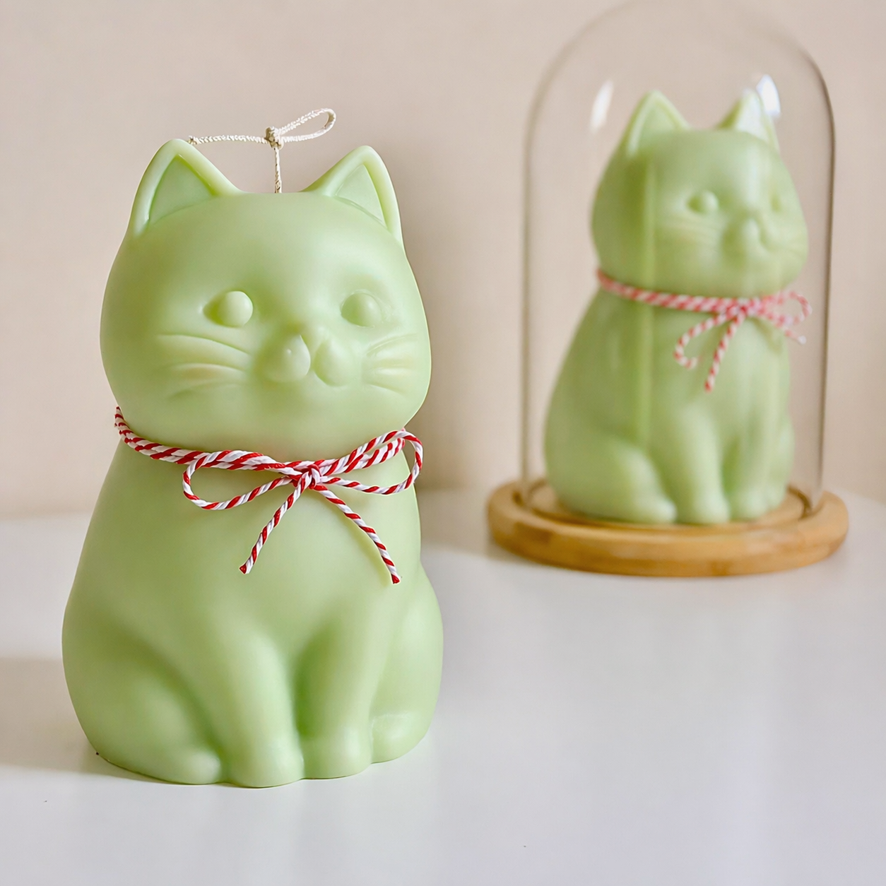 Purrfect Scented Candle 9cm (Green)