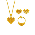 Bella Heart Jewelry Set