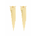 Golden Fringe Earrings