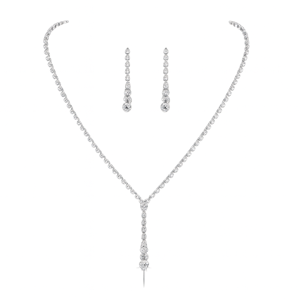 Sparkling Jewelry Set - Women's Jewelry Set | Asena Boutique Qatar