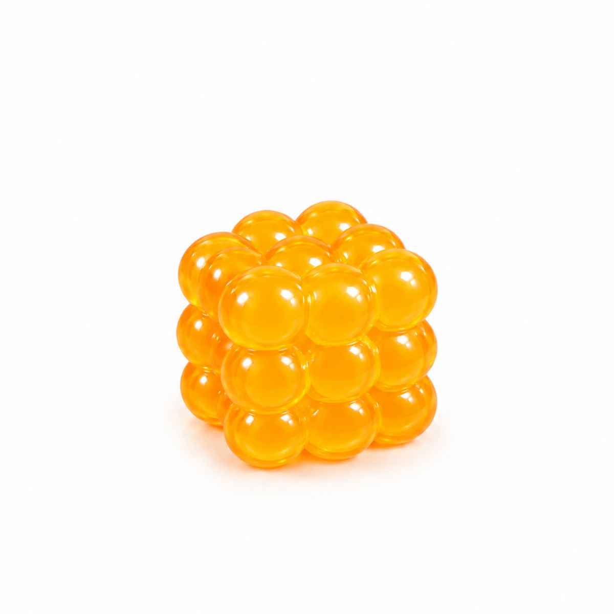 Yellow Bubble Ball Squishy - Squishy Toy | Asena Boutique Qatar
