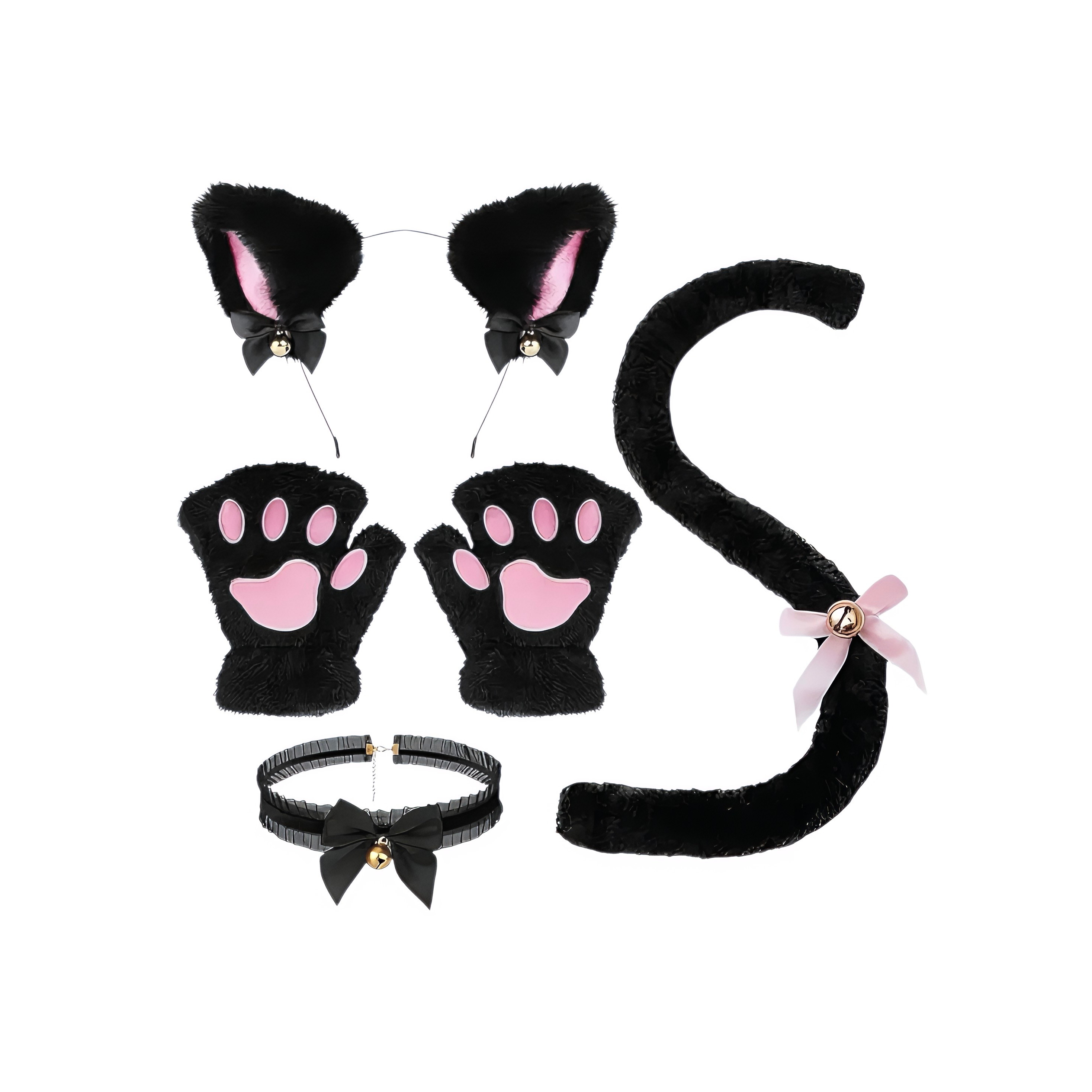 Black Cat Costume (Set)